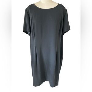 Jacqueline Ferrar Little Black Dress, Size 18W